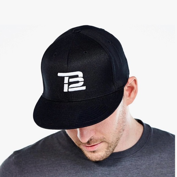 TB12 Fitted Hat, Official Merchandise of Tom Brady's Brand Embroidered Logo RARE - Picture 3 of 5